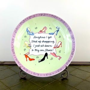 Linda Grayson for SBCD Novelty Plate & Stand